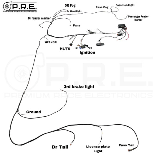 RHD Universal Chassis Harness